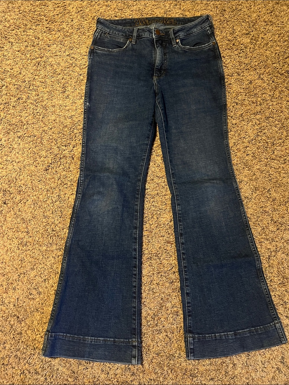 Wrangler Women's Retro Bailey High Rise Trouser Jean